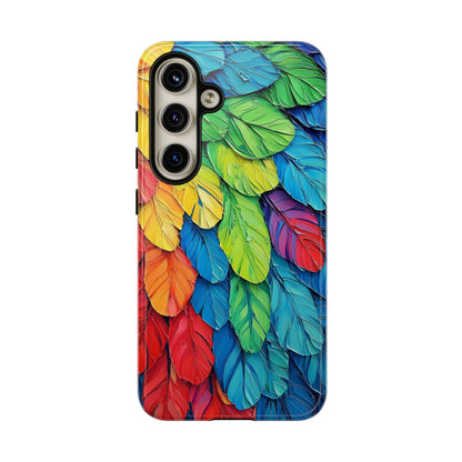 Vibrant Parrot Wings Phone Case for iPhone, Samsung & Google Pixel