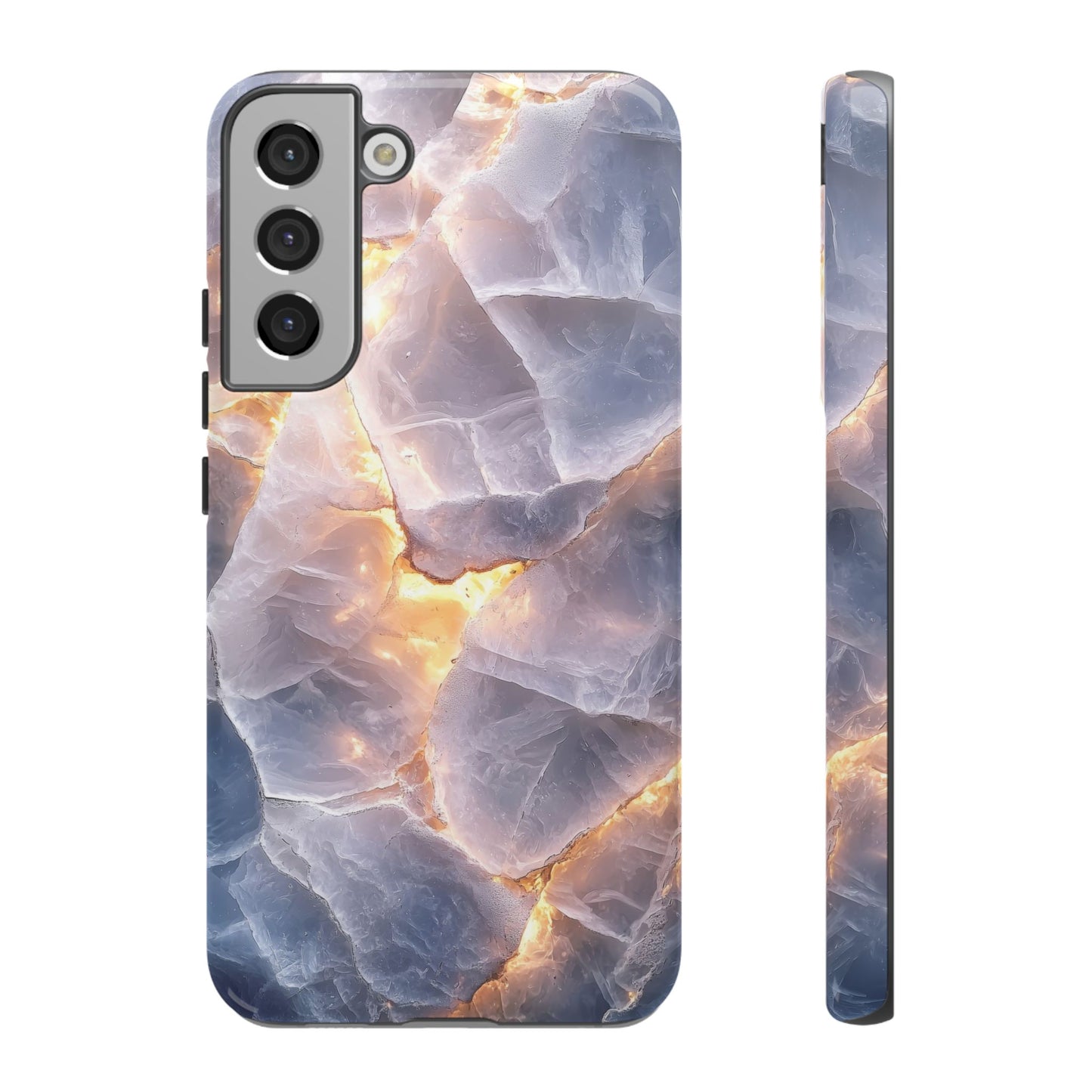 Glowing Crystal Stone Phone Case – iPhone, Google Pixel, Samsung