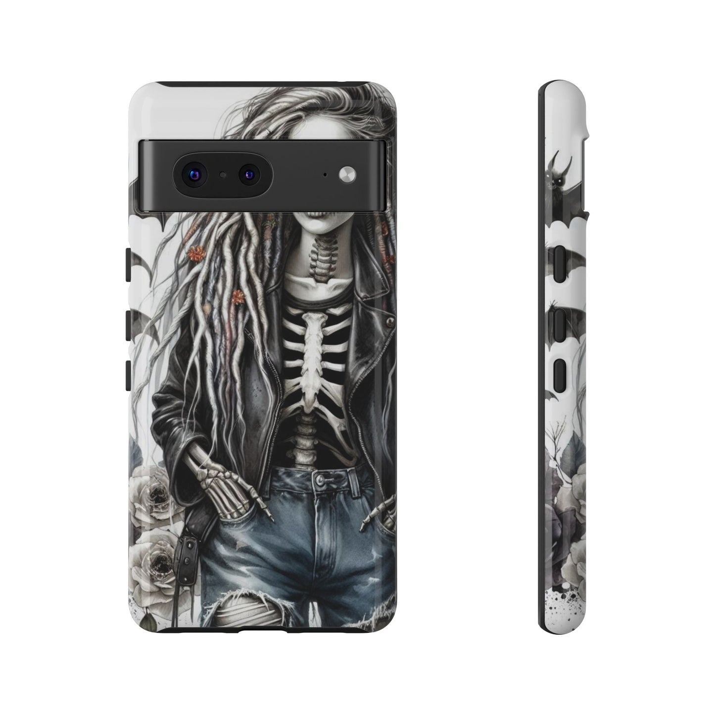Skull Queen – Gothic Skeleton & Dark Grunge Mobile Cover