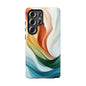 Aurora Stream Watercolor Phone Case for iPhone, google Pixel & Samsung
