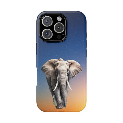 Celestial Elephant Mobile Cover – Dreamy Night Sky Aesthetic
