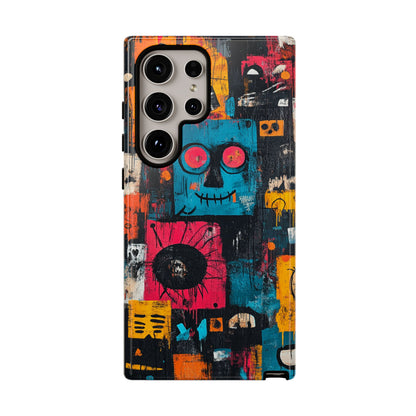 Jean-Michel Basquiat Art Phone Case – Modern Aesthetic Cover - iPhone, Samsung & Google Pixel Cover - Artistic Painting Case,  Art Lover Gift
