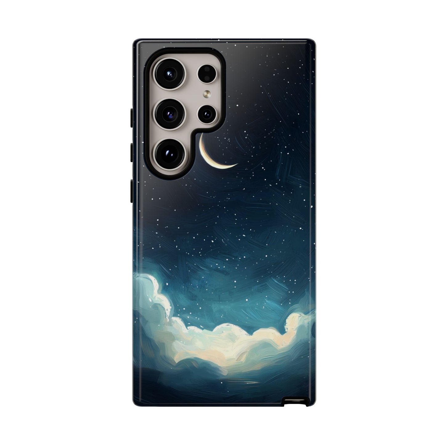 Midnight Aurora Watercolor Phone Case for iPhone, google Pixel & Samsung