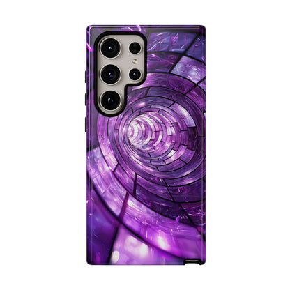 Hypnotic Spiral Optical Illusion Phone Case for iPhone, Samsung & Pixel