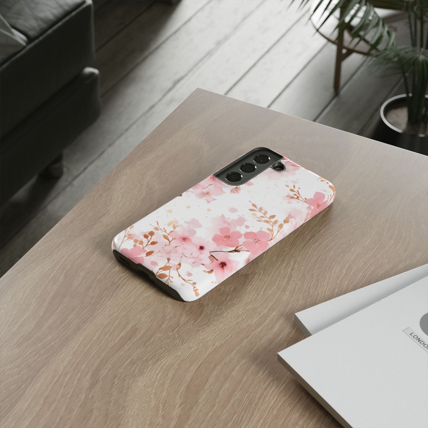 Blush Sakura Blossom Mobile Case
