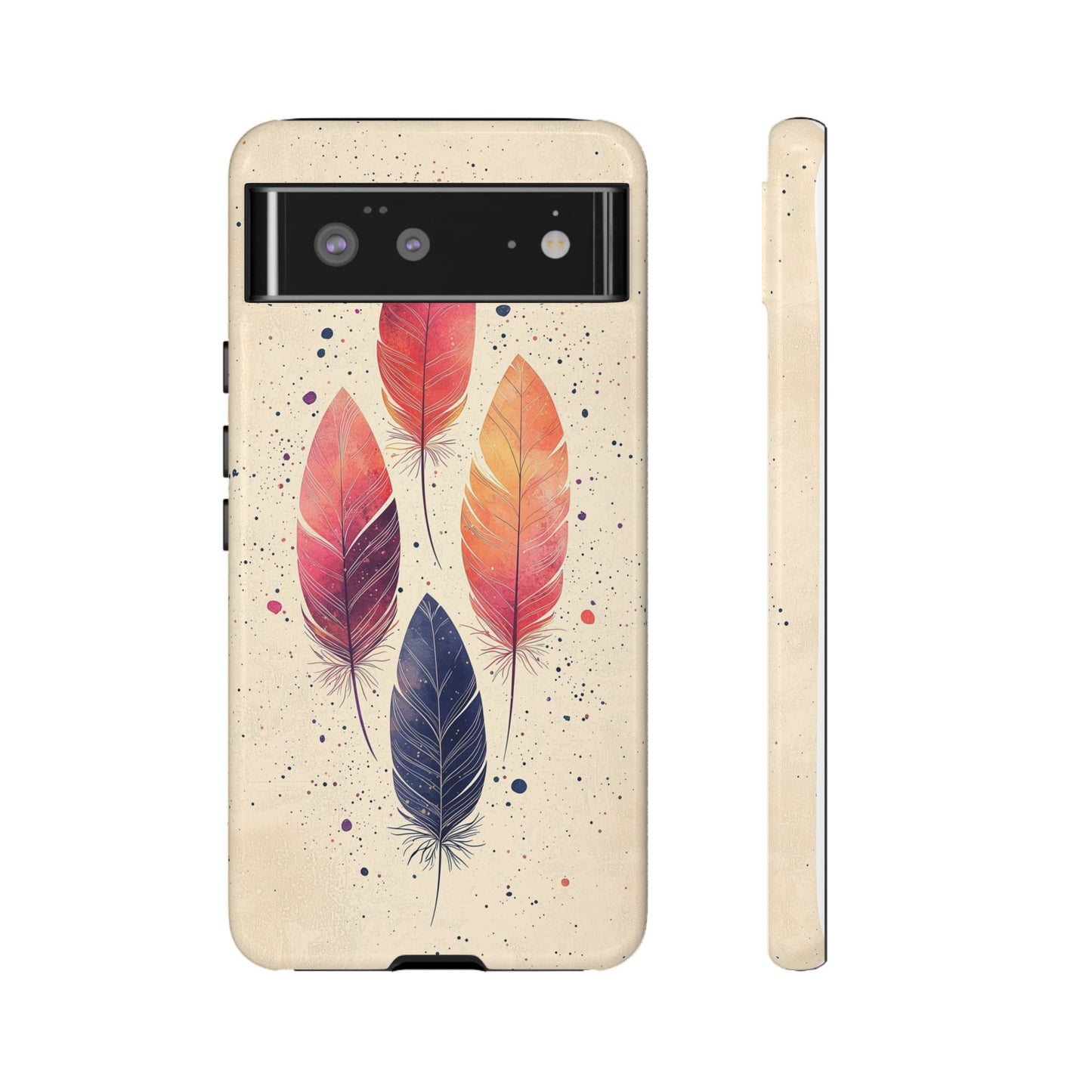 Boho Feather Dance Phone Case for iPhone, Pixel & Samsung