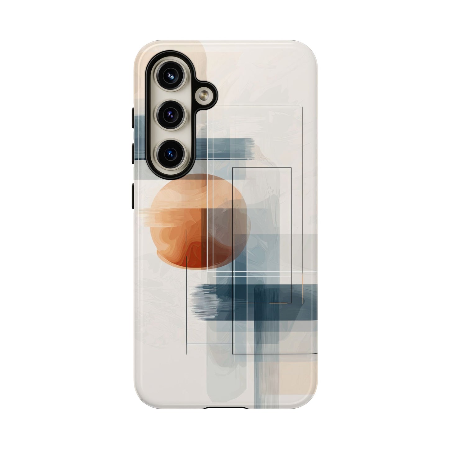 Urban Eclipse – Minimal Abstract Phone Case for iPhone, Samsung & Pixel