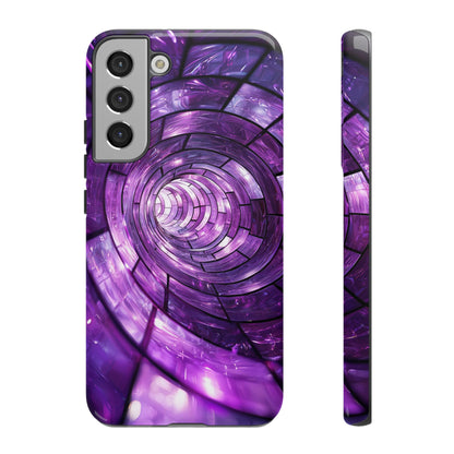 Hypnotic Spiral Optical Illusion Phone Case for iPhone, Samsung & Pixel