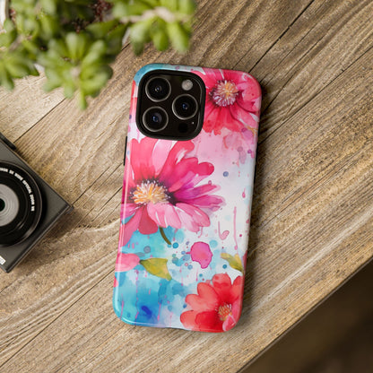 Watercolor Bloom Floral Mobile Case
