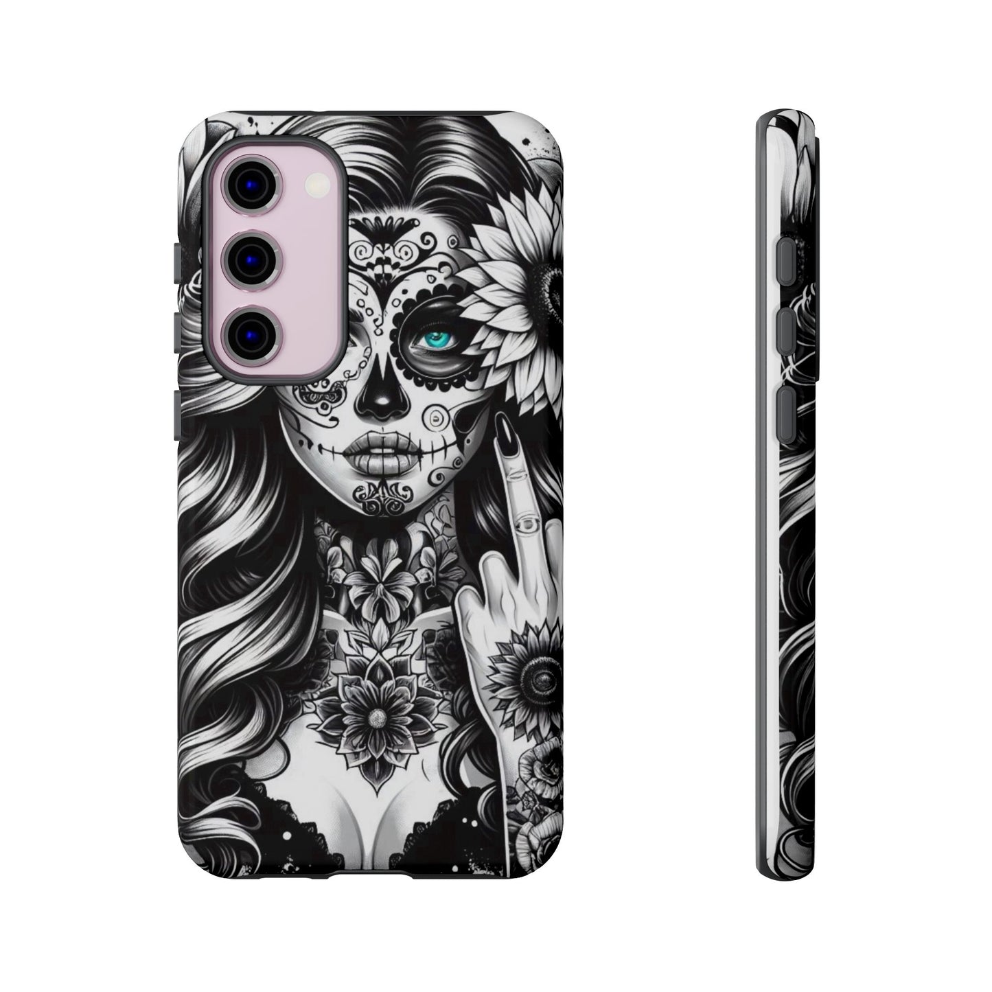 La Rebel – Day of the Dead Gothic Attitude Mobile Cover