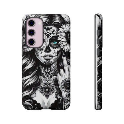 La Rebel – Day of the Dead Gothic Attitude Mobile Cover