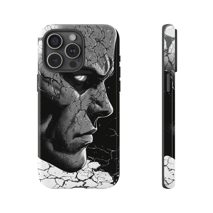 Shattered Reflections of a Symbiotic Soul: The Rise of a Dark Anti-Hero Phone Case for iPhone, Samsung & Pixel