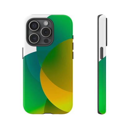 Verdant Bloom – Abstract Gradient Phone Case for iPhone, Samsung & Pixel