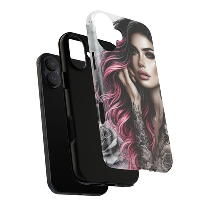 Tattooed Elegance – Gothic Art Mobile Cover