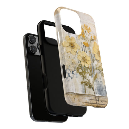 Vintage Botanical Floral Mobile Case