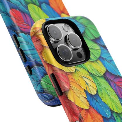 Vibrant Parrot Wings Phone Case for iPhone, Samsung & Google Pixel