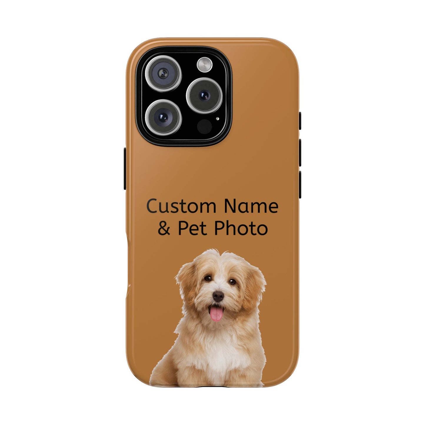 Personalized Custom Pet Phone Case – Add Your Name, Pet Photo or Any Text– Unique Gift for iPhone, Samsung  & Google Pixel – Protective & Stylish Cover"
