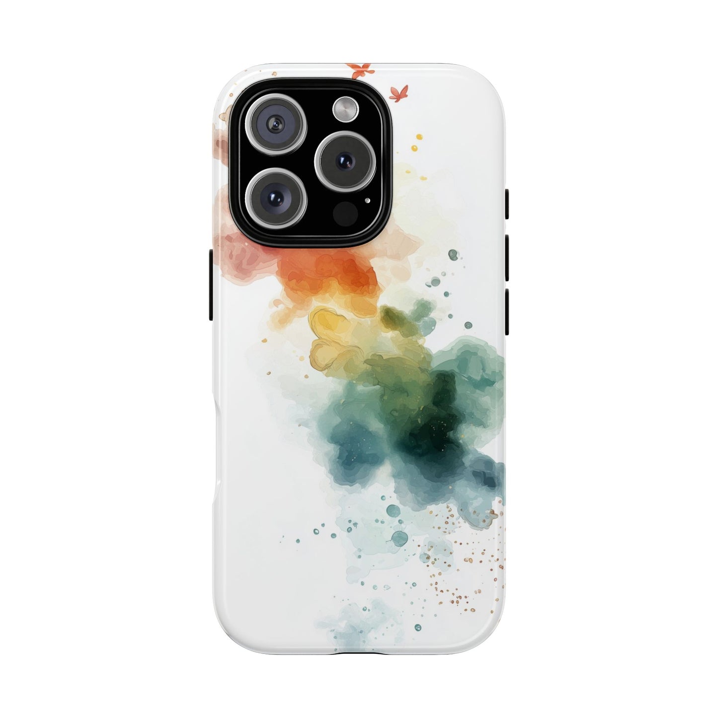 Whirlwind Rainbow Watercolor Phone Case for iPhone, google Pixel & Samsung
