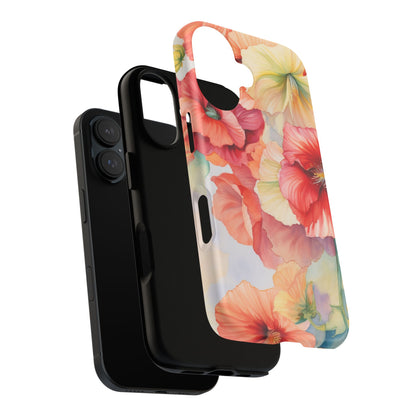 Floral Harmony Watercolor Mobile Case