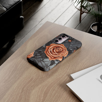 Mystic Noir Rose Mobile Case