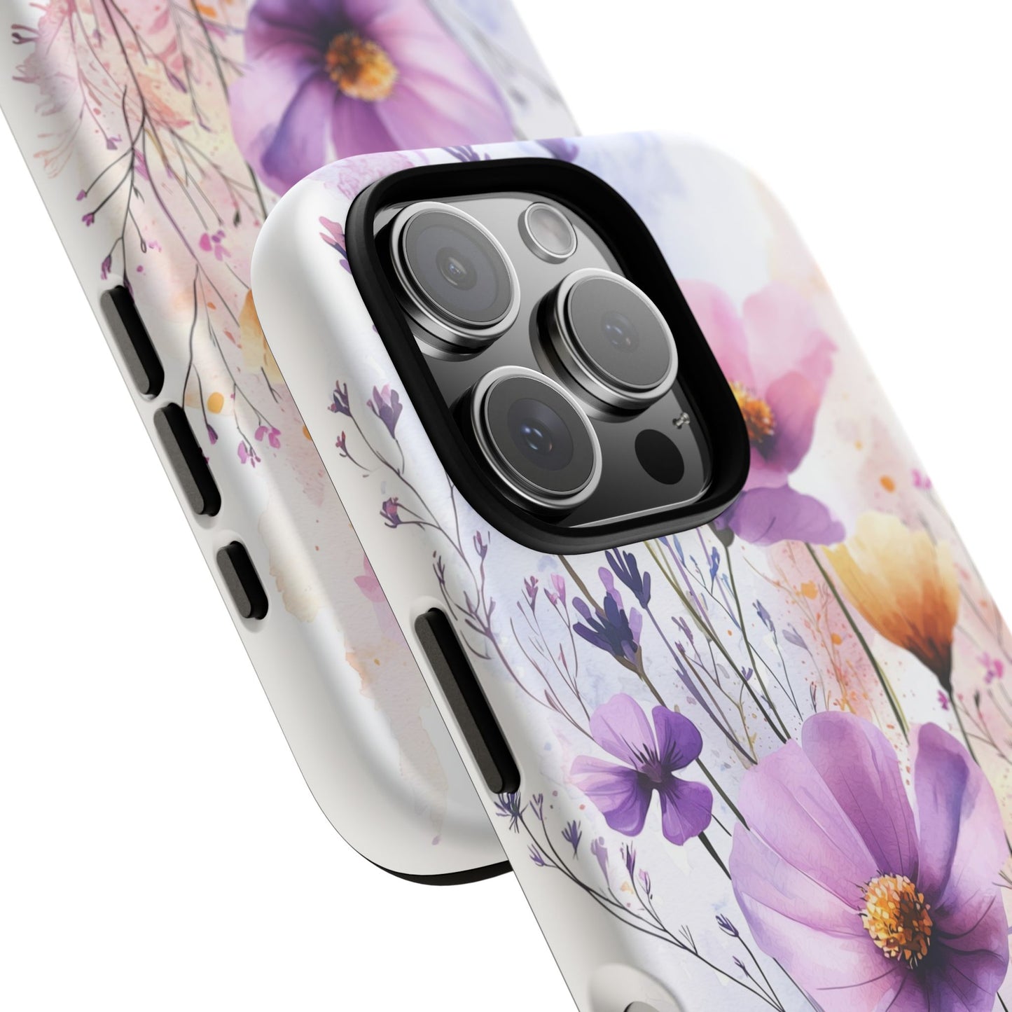 Wildflower Symphony Watercolor Phone Case for iPhone, google Pixel & Samsung