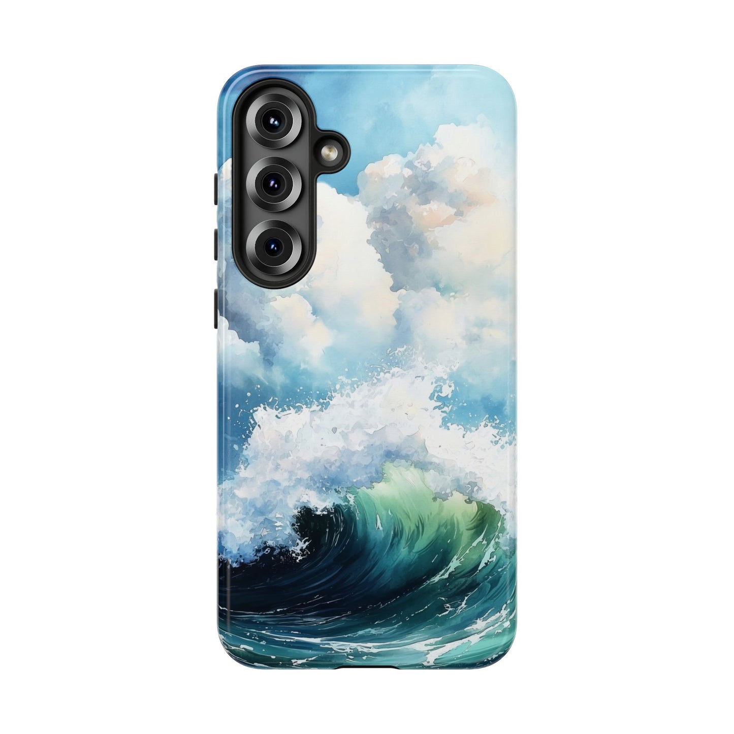 Pastel Wave Dream Watercolor Phone Case for iPhone, google Pixel & Samsung