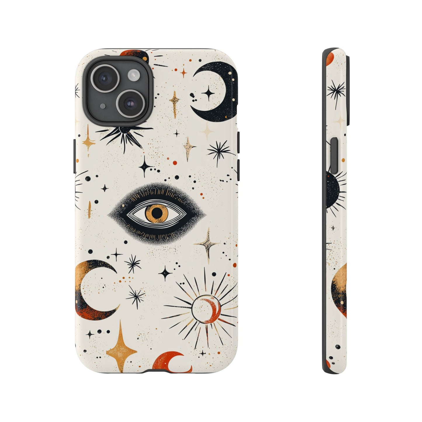 Mystic Moon & Stars Boho Phone Case for iPhone, Pixel & Samsung