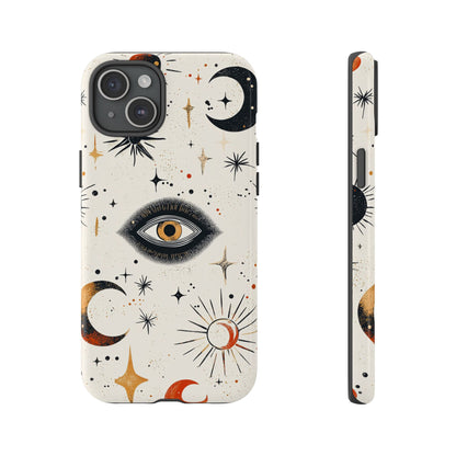 Mystic Moon & Stars Boho Phone Case for iPhone, Pixel & Samsung