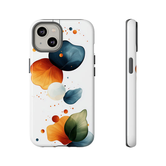 Orbital Bloom – Abstract Nature-Inspired Phone Case for iPhone, Google Pixel, Samsung