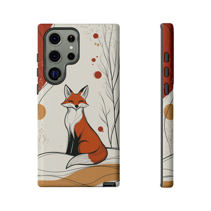 Smiling Fox: Playful Forest Charm Phone Case for iPhone, Samsung & Pixel