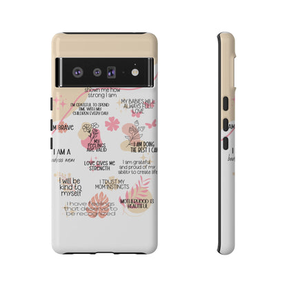 Motivational Quotes Phone Case – iPhone, Samsung & Google Pixel Inspirational Cover