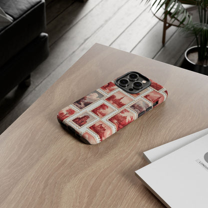 Vintage Postcard Stamps Phone Case