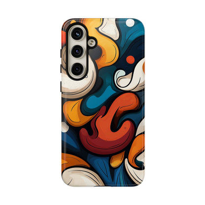 Molten Motion – Bold Abstract Swirl Phone Case for iPhone, Google Pixel, Samsung