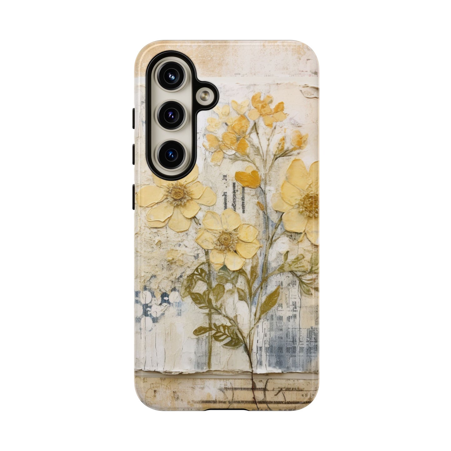 Vintage Botanical Floral Mobile Case