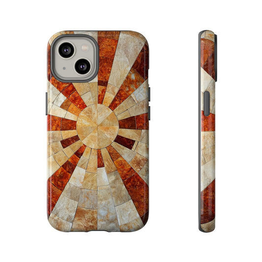 Boho Radiance Stone Mosaic Phone Case for iPhone, Pixel & Samsung