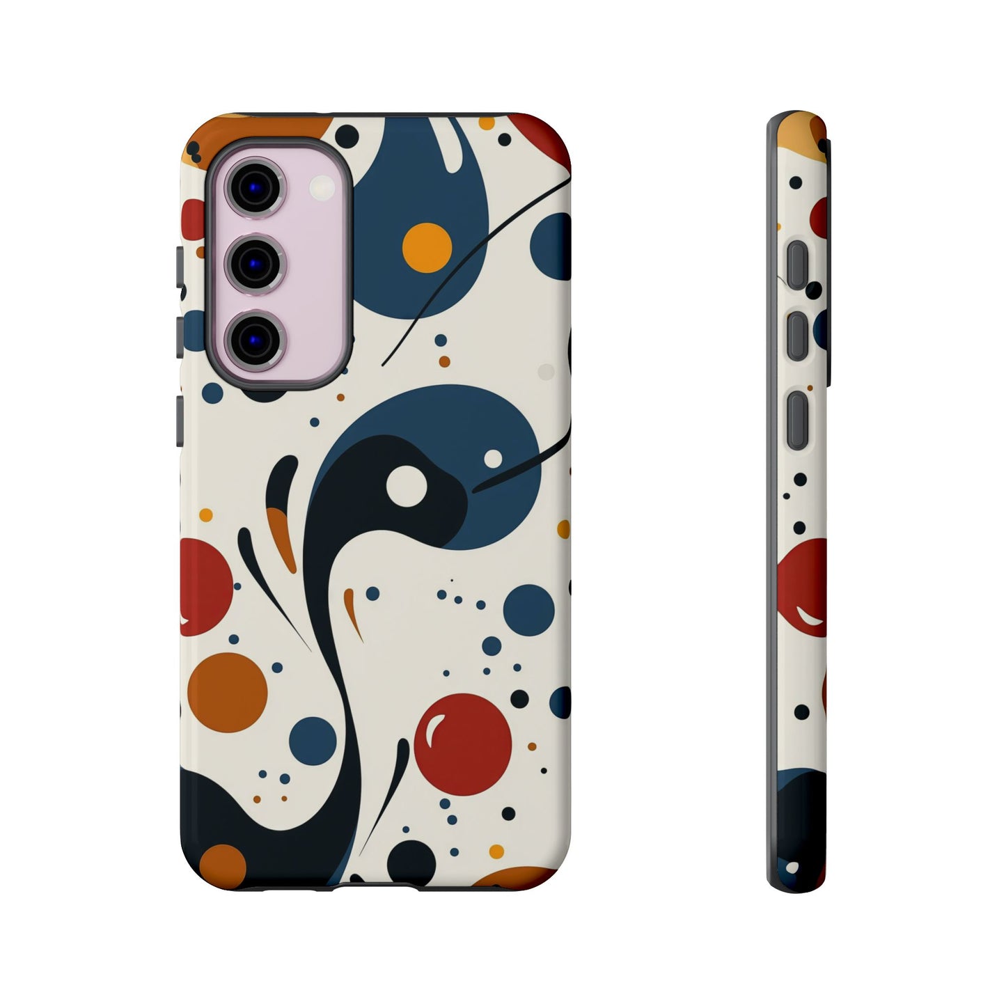 Retro Pop Dots Case – Abstract Minimal Vibes for iPhone, Google Pixel & Samsung