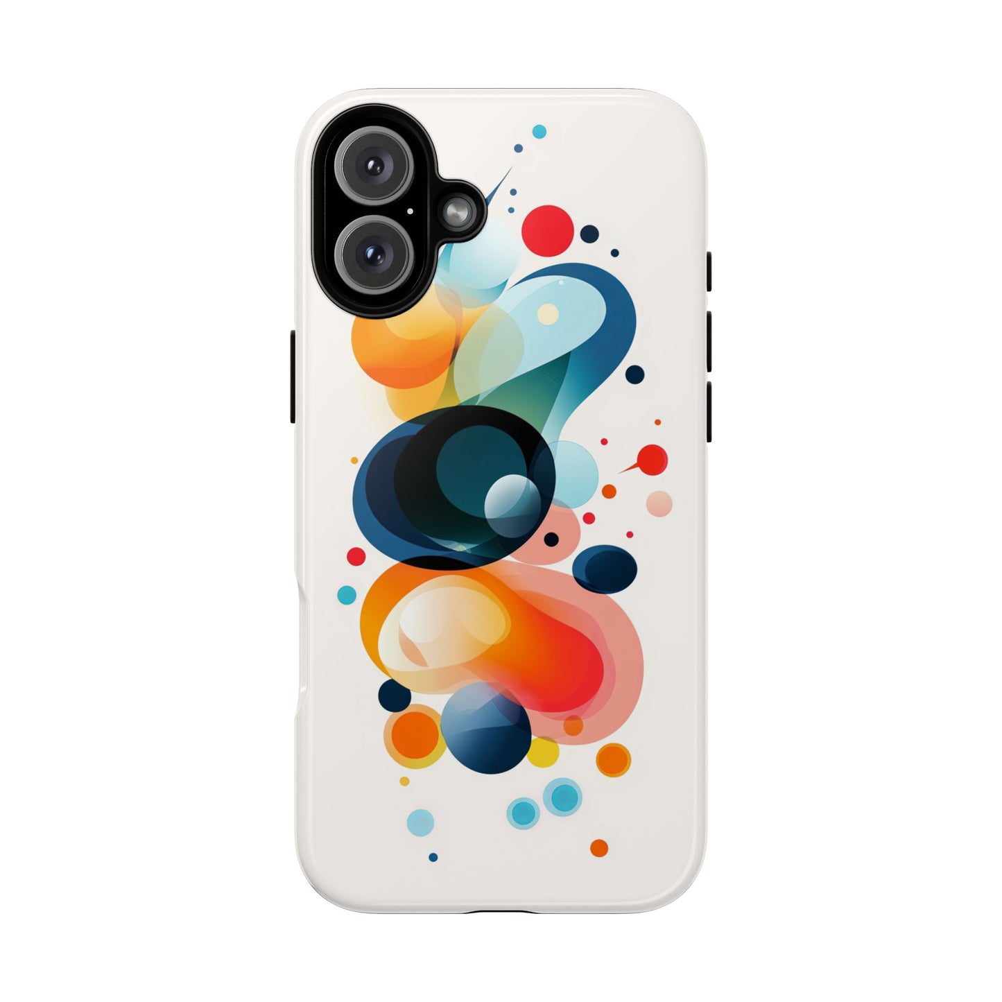 Color Cascade – Vivid Abstract  Phone Case for iPhone, Samsung & Pixel