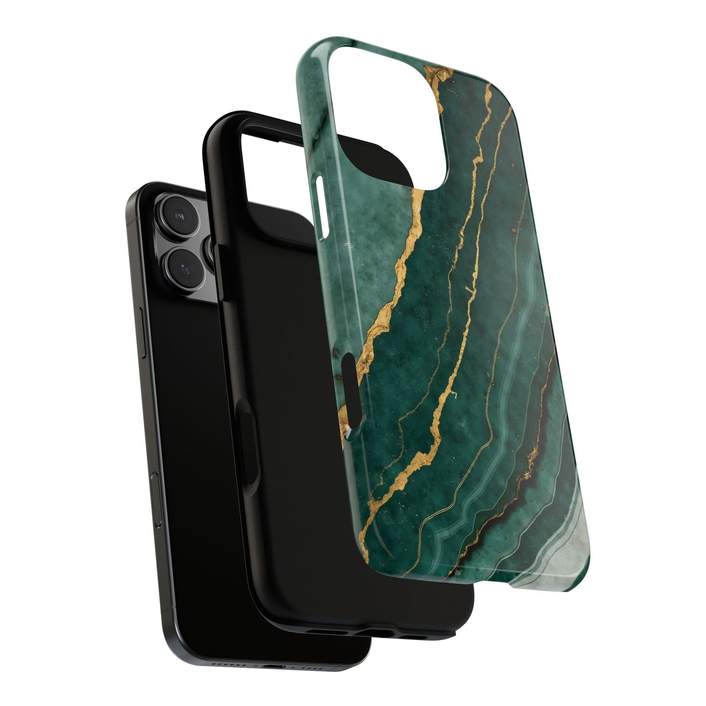 Jade Green Marble Case Design