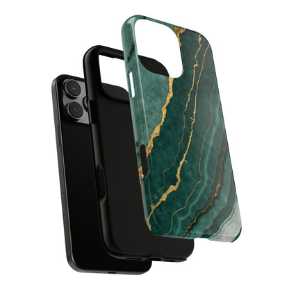 Jade Green Marble Case Design