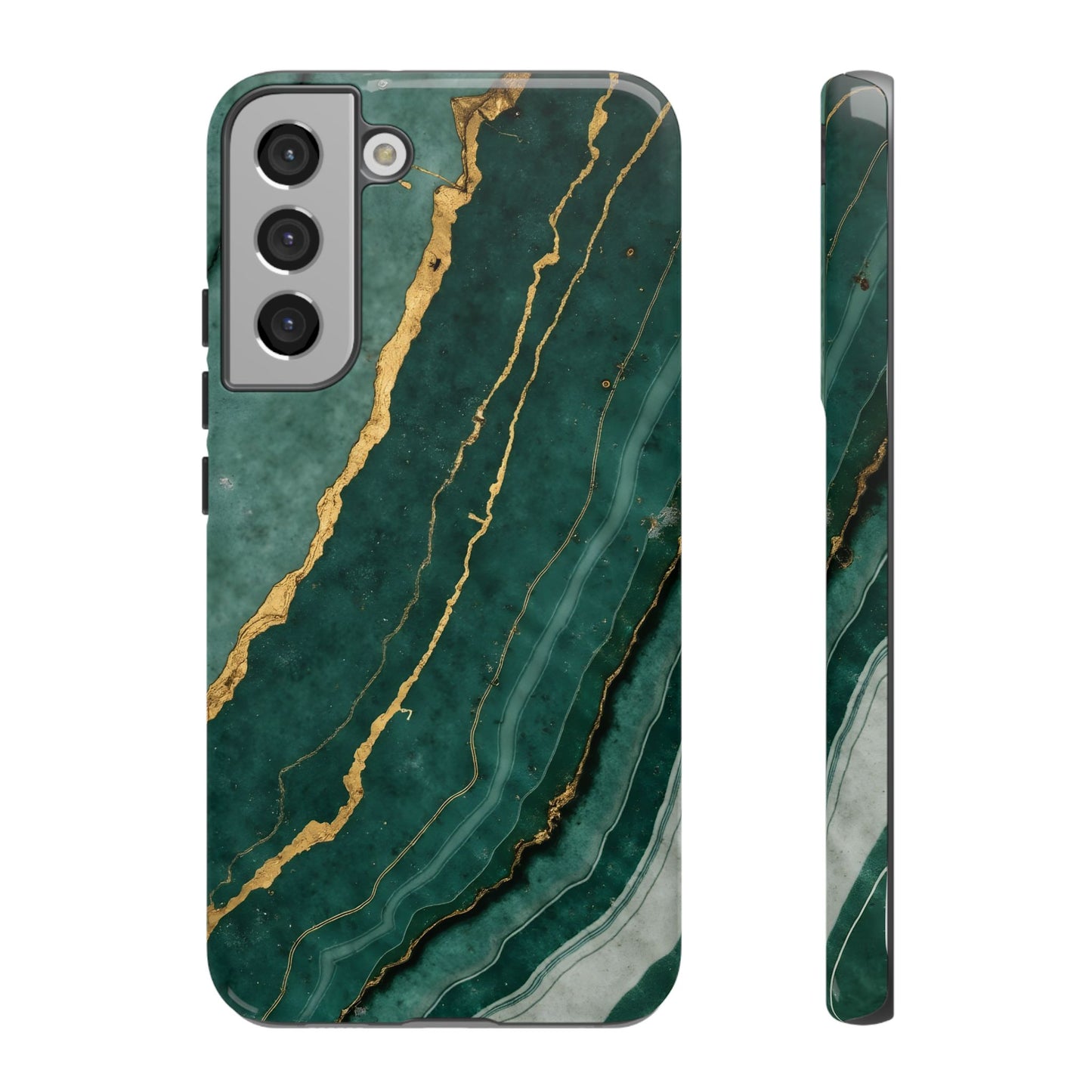 Jade Green Marble Case Design