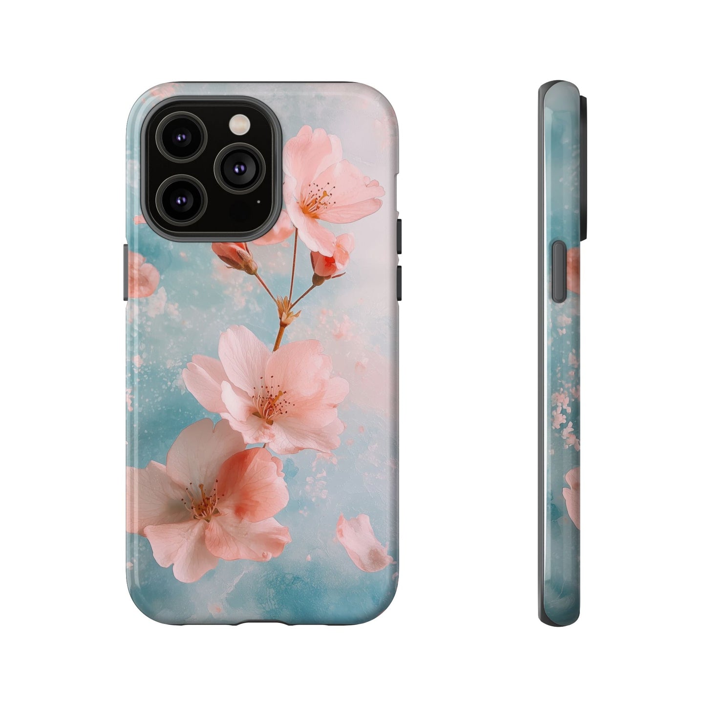 Sakura Sky Watercolor Phone Case for iPhone, google Pixel & Samsung