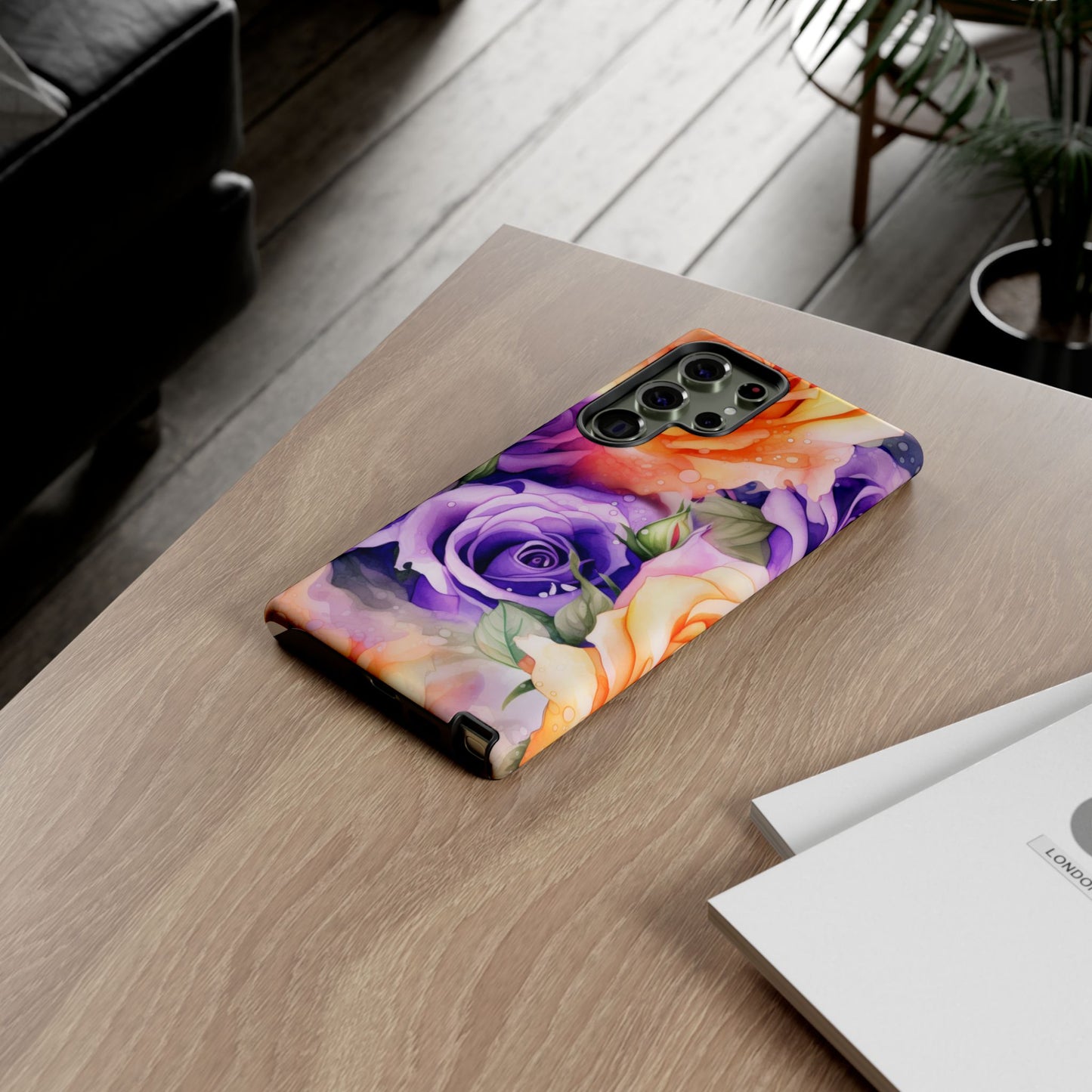 Elegant Rose Blossom Mobile Case