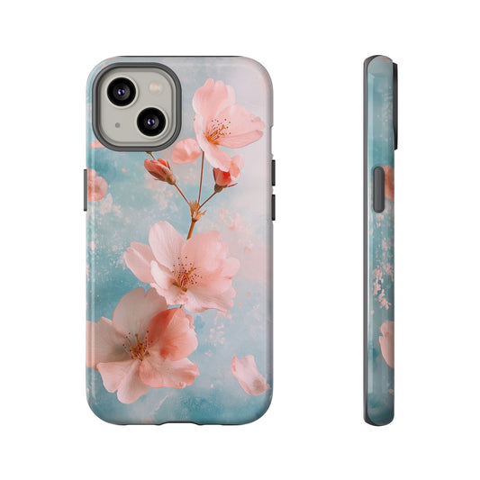Sakura Sky Watercolor Phone Case for iPhone, google Pixel & Samsung