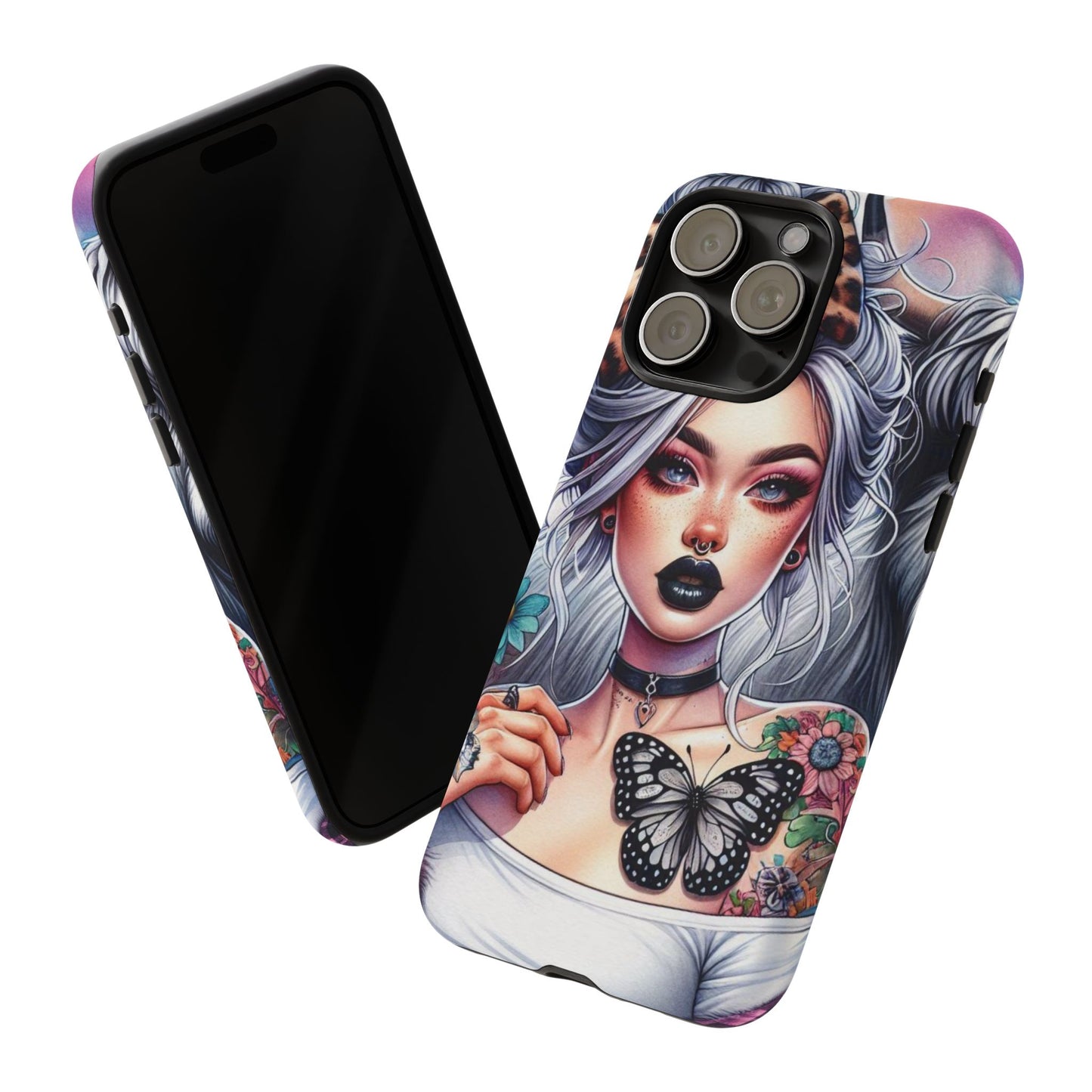 Wild Spirit – Gothic Chic & Nature Fusion Mobile Cover