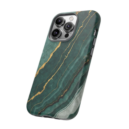 Jade Green Marble Case Design