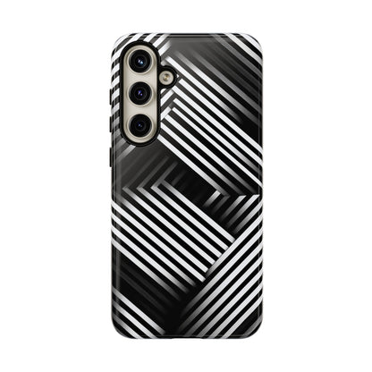 Monochrome Matrix Phone Case for iPhone, Pixel & Samsung