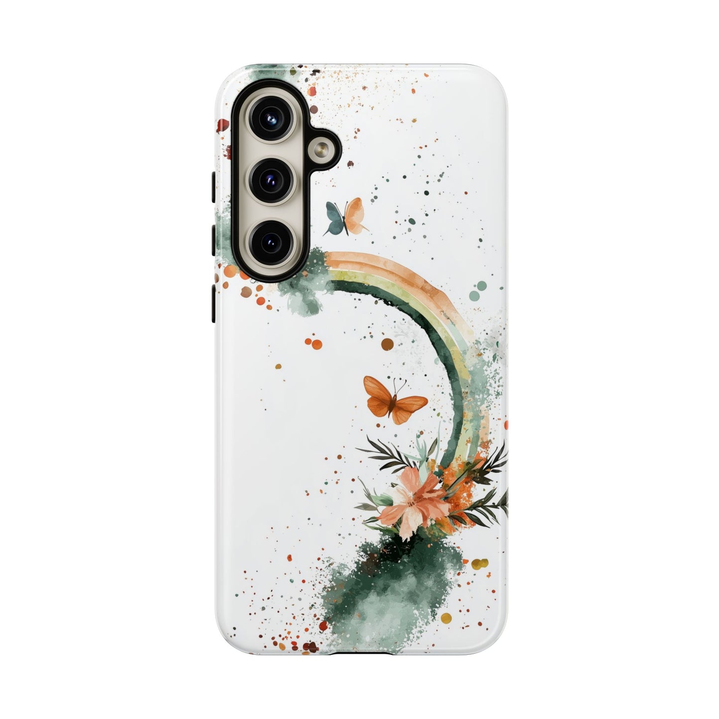 Butterfly Bloom Watercolor Phone Case for iPhone, google Pixel & Samsung