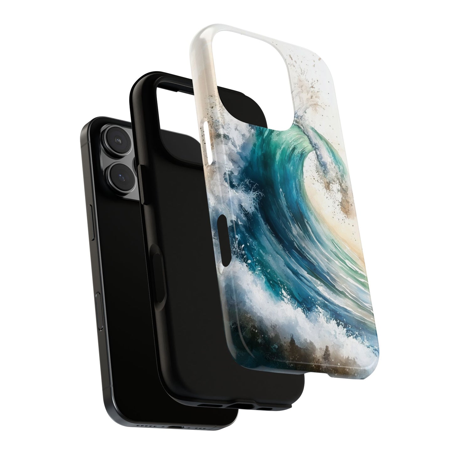 Coastal Calm Watercolor Phone Case for iPhone, google Pixel & Samsung