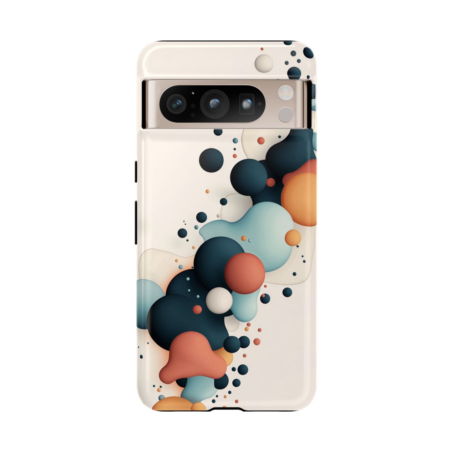 Bubble Rush – Abstract Burst Phone Case for iPhone, Samsung & Pixel