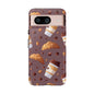 ]Kawaii Food Lover's Phone Case –Coffee Beans Phone Cover for iPhone, Google Pixel, Samsung